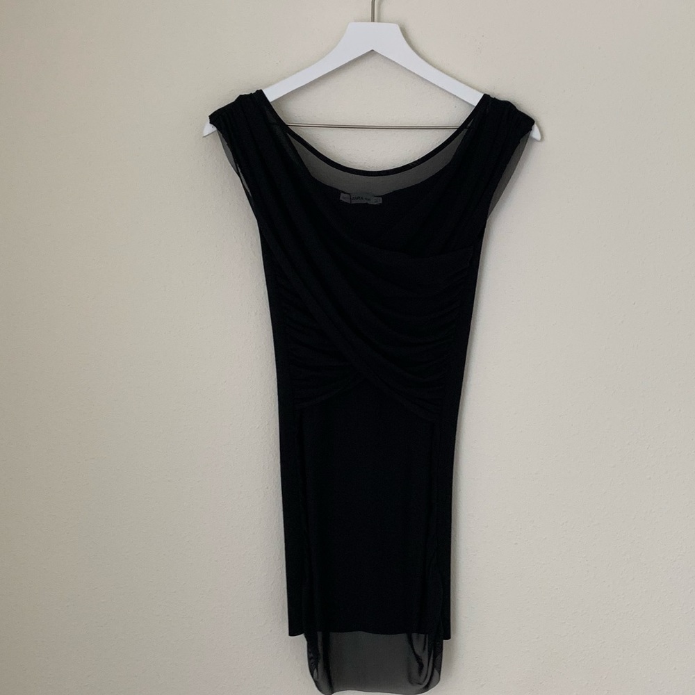 Zara Sheet Draped Knit Top - Picture 5 of 7